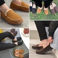 thumbnail image 2 of Zapatillas Vonair Mocasín para hombre, interior y exterior, color negro, talla 11US, 2 of 5