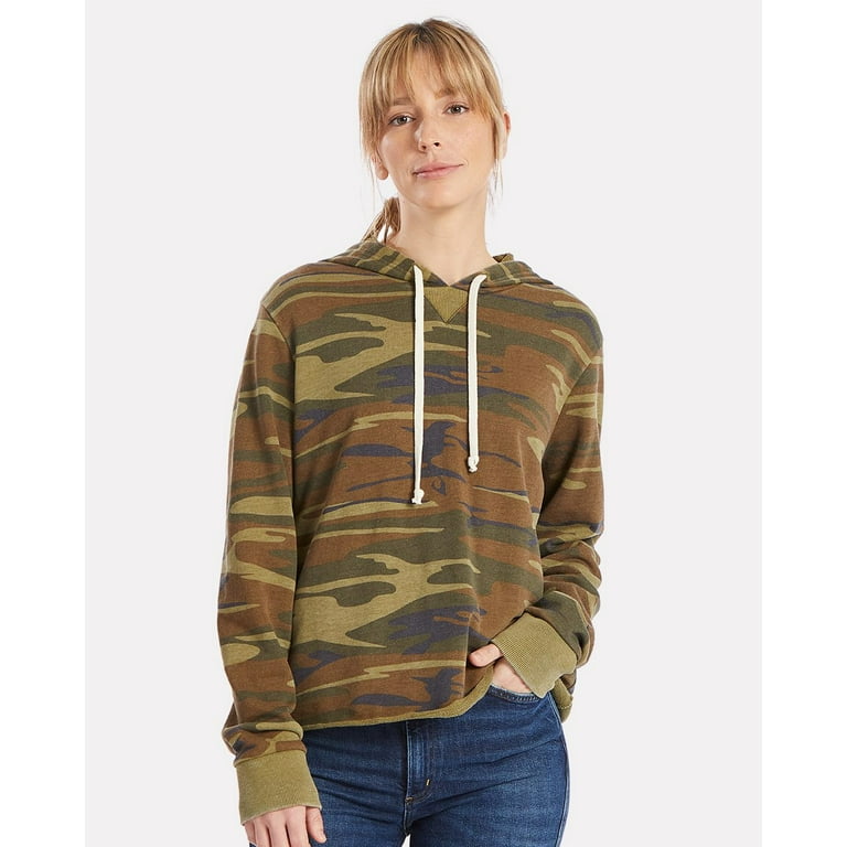 Alternative Women s Day Off Mineral Wash French Terry Hooded