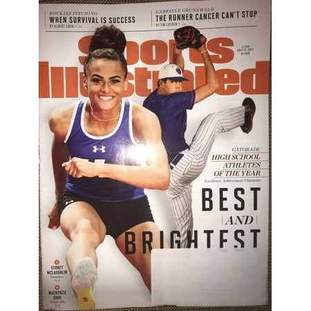 1980 Sports Illustrated Magazine - Sports Illustrated Magazine July 17 2017 SYDNEY MCGLAUGHLIN High School Athlete