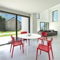 thumbnail image 2 of Compamia Lisa Outdoor Dining Arm Chair  in Red, 2 of 6