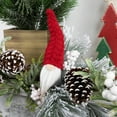 thumbnail image 2 of Northlight Gnome with Knitted Hat Christmas Decoration - 8" - Gray and Red, 2 of 6