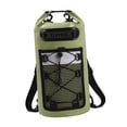 thumbnail image 4 of Mochila estanca flotante IPX6, impermeable, ligera y resistente para senderismo. Verde, 4 of 9