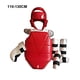 thumbnail image 5 of Sonducket Ropa de Karate para todas las ocasiones Protección confiable Cómodo de usar Conjunto de uniforme de Taekwondo Boxeo Rojo y azul Ajuste 110-130CM, 5 of 6
