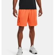 Under Armour 1306443866SM Tech Mens Size Small Orange/Black Athletic Shorts