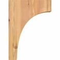 thumbnail image 3 of 3 1/2"W x 10"D x 14"H Huntington Smooth Corbel, Western Red Cedar, 3 of 9