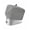 Gray, variant on Fsddascl Orange Moroccon Small Toaster Cover 2 Slice, Kitchen Appliance Covers, Farmhouse Country Minimalist Geometric Toaster Oven Cover with Loop, Bread Machine Cover Dust Cover Protection