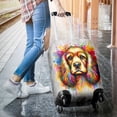 thumbnail image 3 of Watercolor Drip Cocker Spaniel Pop Art Colorful Portrait Artwork Travel Luggage Cover Cockers Dog Lover Gifts Suitcase Dust Protective Decor - 01009, 3 of 5