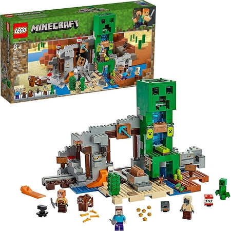 Minecraft Creeper Mine Expedition 81137 Explorer Star 11363 Building Blocks ToyXICEN Walmart