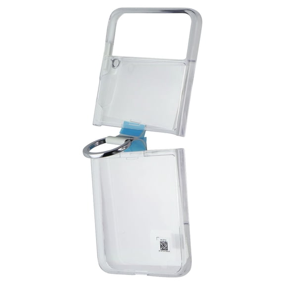 Open Box Samsung Clear Cover with Ring for Samsung Galaxy Z Flip4 - Clear