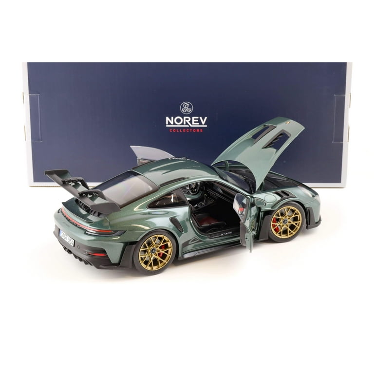 Norev Porsche 911 992 GT3 RS Malachite Green w/ Gold Wheels