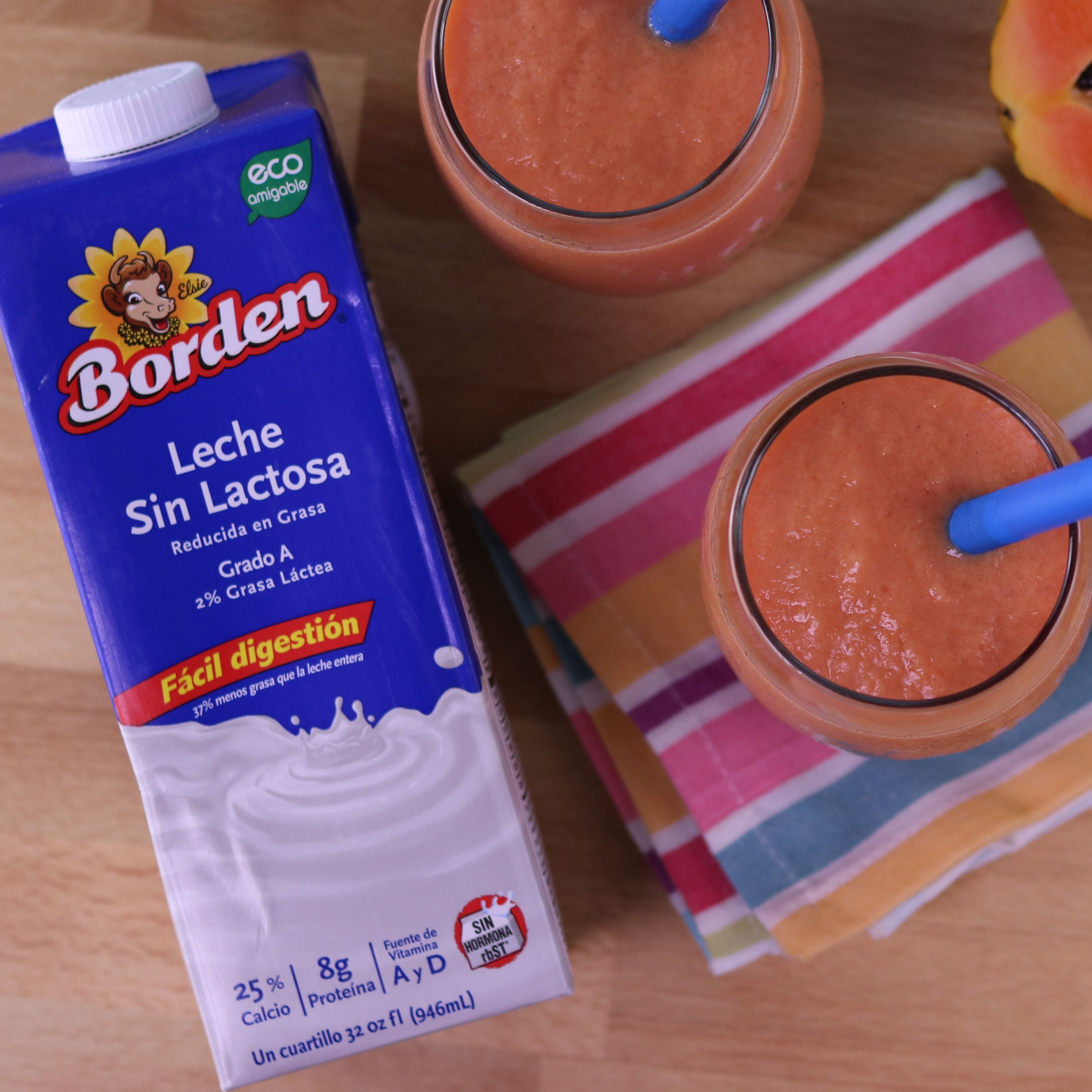 Borden Lactose Free UHT Milk, 32 oz. Bottle, Shelf Stable
