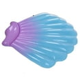 thumbnail image 2 of Cama flotante inflable de PVC con forma de concha, accesorio portátil para interiores y exteriores., 2 of 14