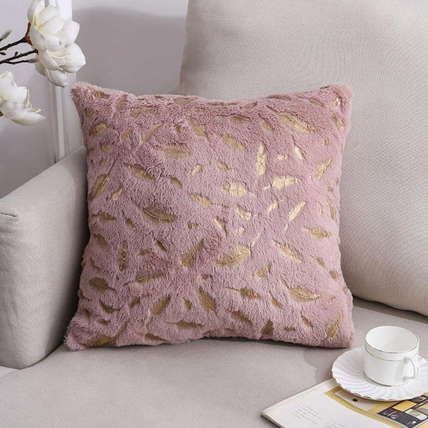 Funda de almohada decorativa Macarena funda de cojín de oficina Rosado
