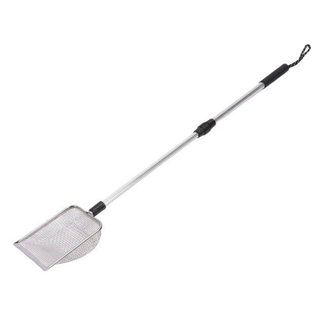 Pala Extensible Para De Gatos, Pala Resistente De Acero Inoxidable Para Excrementos De Pollo Para Caja De