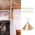 thumbnail image 4 of 6pcs Natural Jute Style Tassel Embellishing Cords, 4 of 4