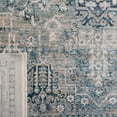 thumbnail image 6 of SAFAVIEH Victoria Creighton Floral Bordered Area Rug, Blue/Grey, 4' x 6', 6 of 9