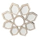 thumbnail image 2 of Espejo de maquillaje Ornamento Espejo decorativo para baño Dormitorio Blanco, 2 of 7