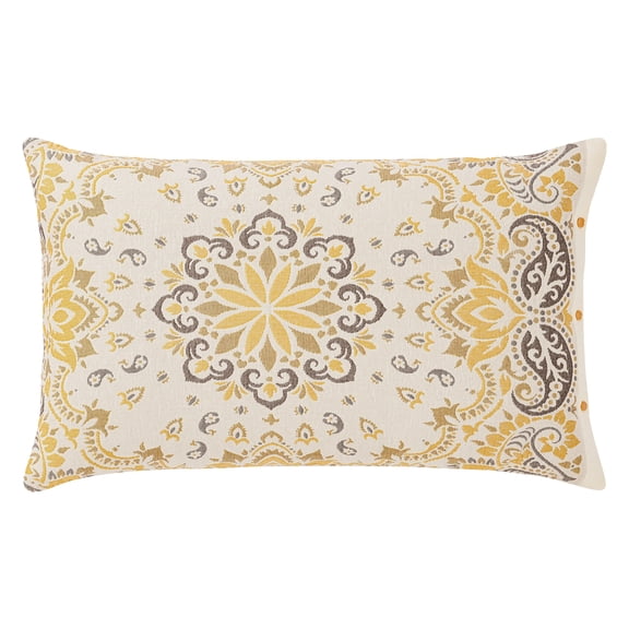 Unique Bargains 2 Pcs Cotton Cooling Envelope Closure Comfortable Pillowcase Yellow A