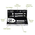 thumbnail image 3 of Set de parrilla Cuisinart CGS-5014 Deluxe de acero inoxidable de 14 piezas, 3 of 8