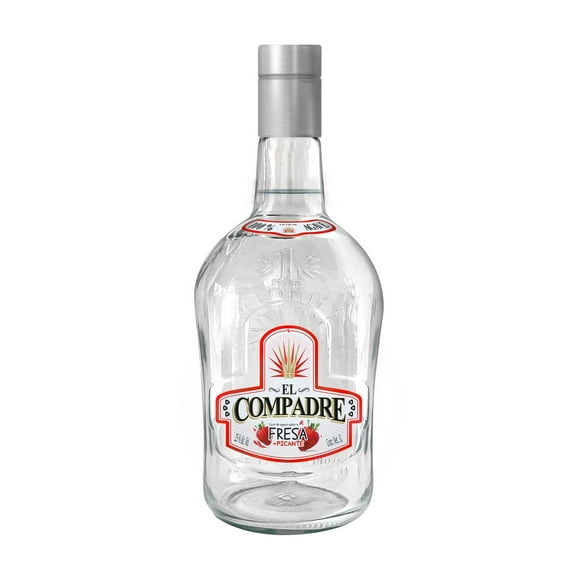 Licor de Agave El Compadre Fresa Picante 1 L