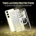 thumbnail image 2 of CASEFIV Samsung Galaxy S24 High Impact Silicone Cell Phone Case, Silver, 2 of 7