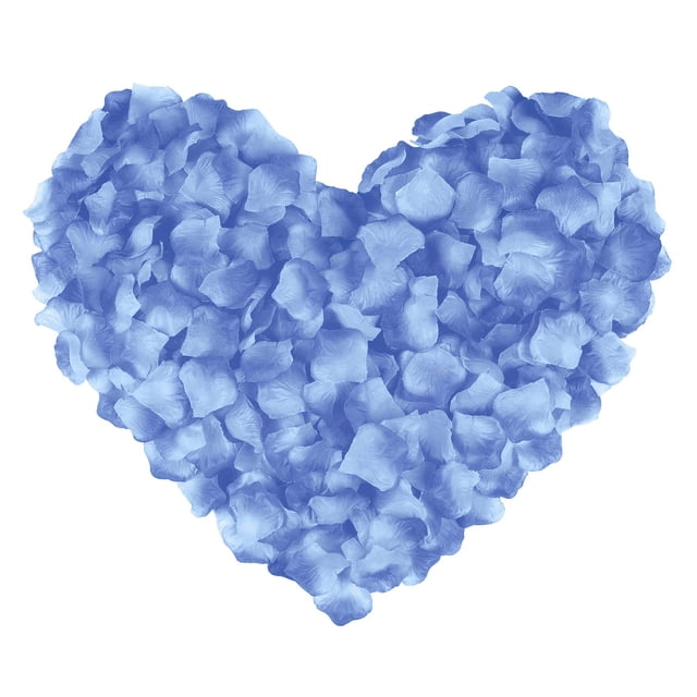 100 Pcs Pétales de Rose en Soie Artificielle - Tissu Lumineux, Réutilisable, pour Décoration de Mariage/valentin