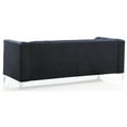 thumbnail image 6 of Glory Furniture Pompano Velvet Sofa in Black, 6 of 8