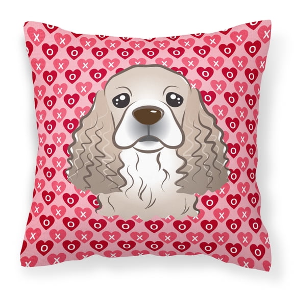 Cocker Spaniel Fabric Decorative Pillow