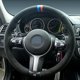 thumbnail image 1 of Funda de volante de coche personalizada con trenzado de gamuza para BMW F87 M2 F80 M3 F82 M4 M5 F12 F13 M6 F85 X5 M F86 F33 X6 M F30 M Sport, 1 of 5