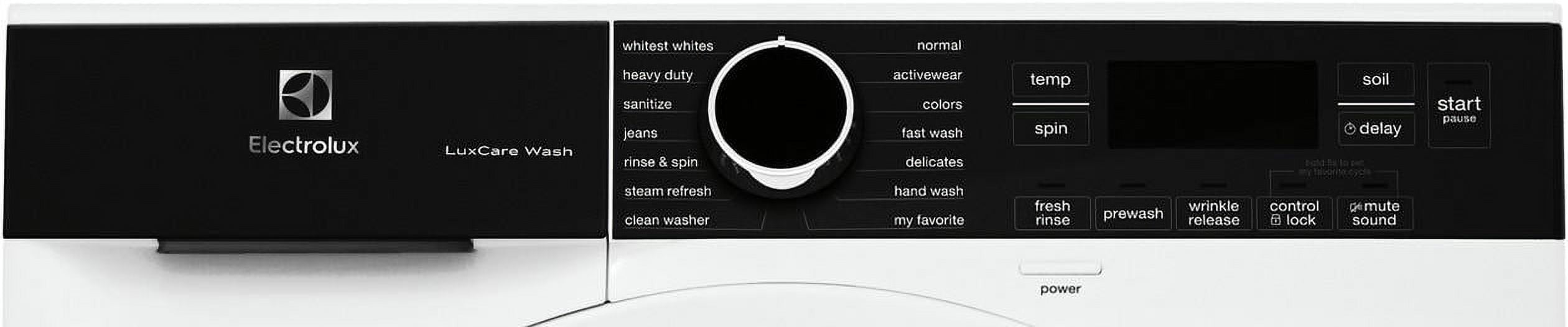 Electrolux 2.4 Cu. Ft. White Compact Front Load Washer With LuxCare Wash System - ELFW4222AW