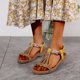 thumbnail image 2 of Amzcrzy Zapatos de mujer,Zapatos de mujer,Zapatillas de mujer, Sandalias de verano para mujer con cuentas de diamantes de imitación, sandalias bohemias para mujer, sandalias de playa de ocio, chancla, 2 of 7