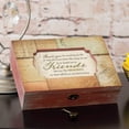 thumbnail image 3 of Cottage Garden - Friends Memories Share Forever Passport Decoupage Music Box Plays That's What Friends are for, 3 of 4
