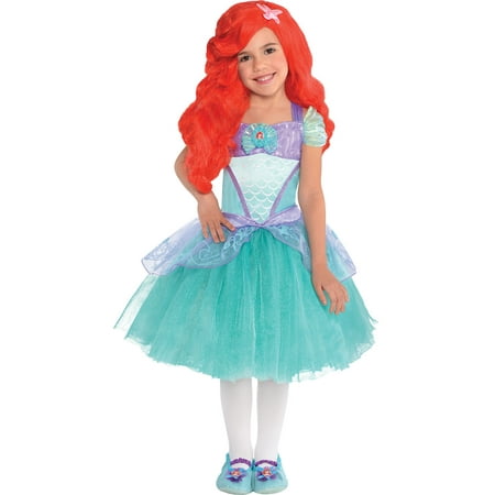 Suit Yourself Ariel Halloween Costume Premier for Girls, The Little Mermaid
