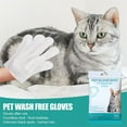 thumbnail image 6 of WozhuoToy Pet Disposable Gloves For Cats And Dogs To Bathe And Clean Dry Cleaning Gloves Suitable For Pet Fullbody Cleaning Gloves 5ml, 6 of 6