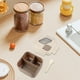 thumbnail image 5 of Lonchera estilo bento, recipiente de plástico apto para microondas, con separadores y vaso para salsas, contenedor portátil para comida escolar, ideal para oficina y viajes,topliu, 5 of 9