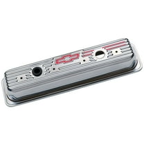 Proform 141-107 Valve Covers Short Chromed Steel with Baffle Bowtie Logo Fits select: 1988-2000 CHEVROLET GMT-400, 1995-2000 CHEVROLET TAHOE