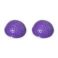 thumbnail image 2 of Bolas de yoga semicirculares Aplicación amplia Flexible y segura Vaina de equilibrio púrpura 2Conjunto Eigraketly, 2 of 6
