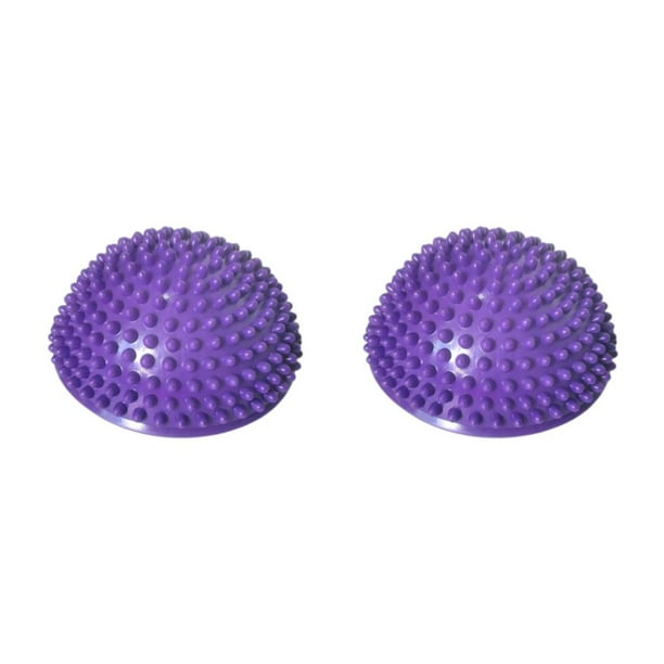 Sonducket Pelotas de yoga semicirculares para equilibrio y estabilidad fabricadas con PVC flexible y cómodo Balance Pod Type2 NO2
