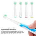 thumbnail image 3 of Replacement Toothbrush Head, Wide Compatibility Gingival Care Type Electric Toothbrush Replacement Head  for 0C20 3744 4729 3756, 3 of 7