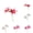 A+B+C, variant on Artificial Lily Flowers 19.68 inch with Heads Lily & Buds, Long Stem Stargazer Lilies, Bouquets for Home Hotel Flower Arrangement Wedding Centerpiece Office Decor