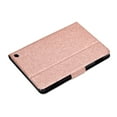thumbnail image 4 of Glitter Folio Flip Case for Amazon Kindle Fire 7 12th Gen 2022, PU Leather Folding Stand Card Slots Cover with Multiple Viewing Angles Tablet Case Cover Auto Sleep/Wake Magnetic,Rosegold, 4 of 9