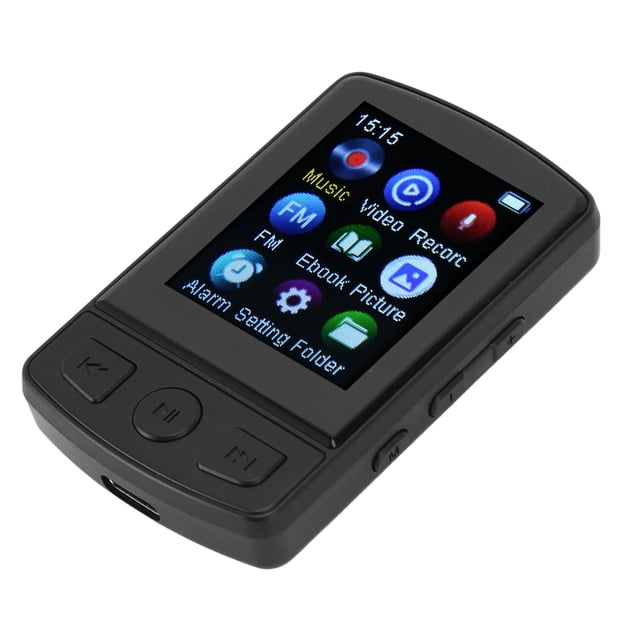 Clip MP3 Player, Wearable Music Player 1.77 Inch Color Screen 5.2 Noise Reduction for Cycling No Memory,with 8G Memory Card,with 16G Memory Card,with 32G Memory