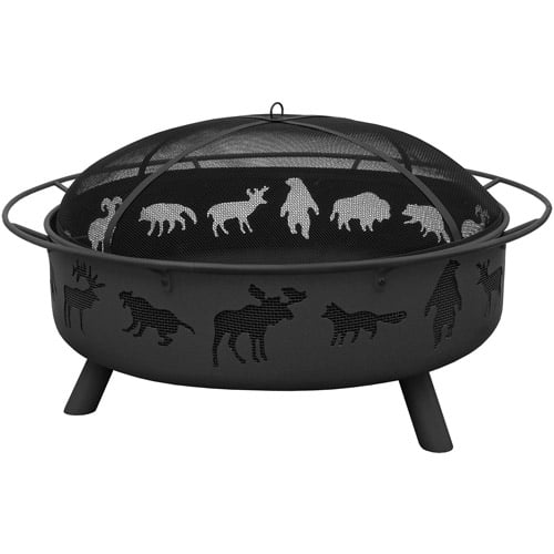 Landmann USA Super Sky Wildlife Firepit, Black by Generic