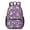 Unicorn and Rainbow, variant on Unicorn Cat and Star Purple Pattern 17" School Backpacks for Teens,Waterproof Oxford Fabric,S-Shape Padded Straps for School,Travel,Hiking,Camping