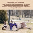 thumbnail image 3 of Murphy & Roxy No-Pull Dog Harness – Adjustable Vest Harness with Reflective Trim for Small to Medium Dog Breeds – Heavy-Duty and Comfortable for Walking, Training for Pets, Purple (Size L), 3 of 6