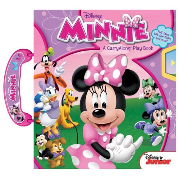 Pre-Owned Disney Minnie: A Carryalong Play Book (Hardcover) by Disney Minnie Mouse