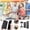 164#black, variant on Grill Brush and Scraper Kit with Replaceable Cleaning Head, Heavy Duty BBQ Tools Set with 10 Scrubbing Pads, Rustproof Kitchen Griddle Cleaner for Barbecue Grate Pan Outdoor Cooking Gift
