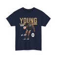 thumbnail image 2 of Las Vegas Jackie Young #0 Cartoon Women Basketball Unisex Cotton Tee, 2 of 7