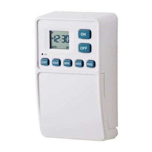 Westek Tmdw50 Battery Powered Wall Switch Timer White