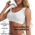 thumbnail image 3 of Sweet Home Farm Compression Bras for Women Posture CorrectingWireless Back Support Full Coverage Sports Pack Of 2 Front Closure Bras, 3 of 8